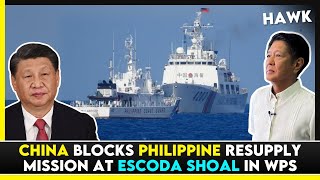 China Blocks Philippine Resupply Mission at Escoda Shoal [upl. by Ahrendt860]