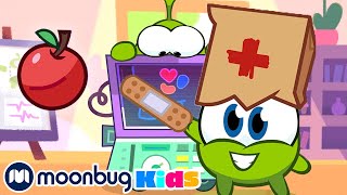 Om Nom Stories  An Apple A Day  Cut The Rope  Funny Cartoons for Kids amp Babies [upl. by Llemart478]