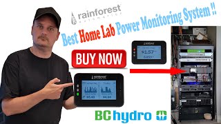 BEST HomeLab Power Monitoring System  Rainforest EMU 2 Review [upl. by Nywnorb]