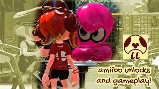 Splatoon 2  Octoling amiibo Unlocks and Gameplay [upl. by Einattirb]