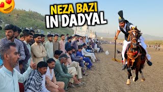 Neza Bazi In Dadyal Azad Kashmir  Wa Ghora Wa  Neza Bazi 2024 Potha Sher [upl. by Aekim618]