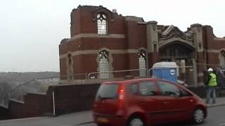 Linbro Demolition  Demolition of the United Reformed Church Kimberworth Rotherham Part 5 [upl. by Hamon165]