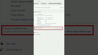 Change Your Displays Refresh Rate in Windows 11 [upl. by Bernadina]