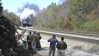 Southern Railway 1991Tripplehead Chattanooga 4501 611 1218 [upl. by Follmer]