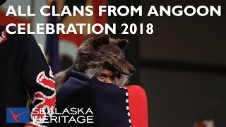 Tlingit Group Xudzidaakwaan All Clans from Angoon Celebration 2018  Sealaska Heritage [upl. by Brigg]