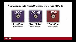 LTO8 and LTO7 Type M Tape Technology Webinar [upl. by Ihcekn]