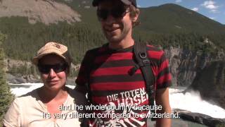 Nahanni National Park Reserve Virginia Falls  Northwest Territories Canada [upl. by Lewls799]