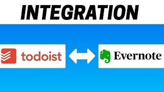 How to Integrate Todoist with Evernote [upl. by Yeliab]