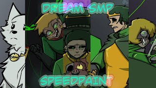 Lots of Dream SMP thumbnails  Speedpaint [upl. by Nirag]