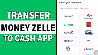 How to Transfer Money From Zelle to Cash App [upl. by Eirek412]