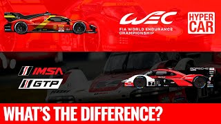 EXPLAINING the difference between IMSA GTP x WEC Hypercar [upl. by Vinita]