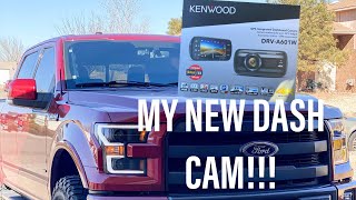 ReviewPartial Install of my Dash Cam KENWOOD DRVA601W [upl. by Atnauq740]