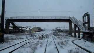 L309 Oradea  Baile Felix  Cordau h Winter Cabview 3x  6x Timelapse [upl. by Nediarb]