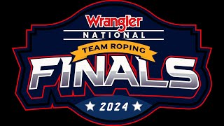 Wrangler Team Roping Championships 24 Saturday [upl. by Renruojos]