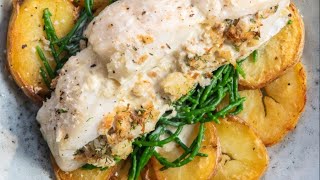 Baked Stuffed Haddock Recipe [upl. by Aloke]