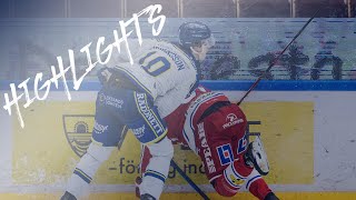 Highlights Leksands IF  Timrå IK [upl. by Ynomrah]