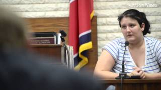 VIDEO Tiffany Hilliard testifies about her babys death [upl. by Htenywg]