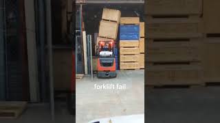 forklift fails [upl. by Eirak]