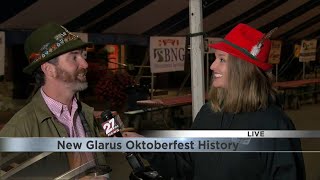 New Glarus Oktoberfest continues through the weekend [upl. by Mitzie]