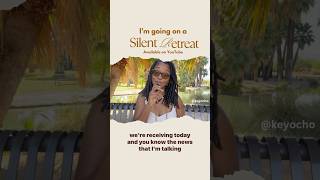 I’m going on a silent retreat See this full video on my channel spirituality wellness retreat [upl. by Ellehcsar]