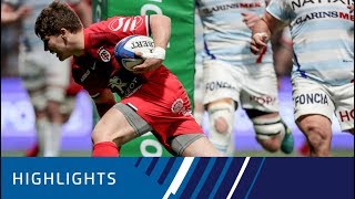 Racing 92 v Toulouse Quarterfinal Highlights 310319 [upl. by Nennahs403]