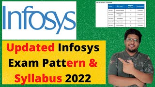 Updated Infosys Exam Pattern amp Syllabus 2022  Preparation Strategies 🔥🔥 [upl. by Sally]