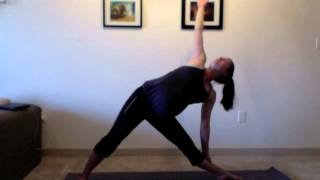 Pregnancy Yoga Week 22  The Pregnancy Glow [upl. by Johnath]