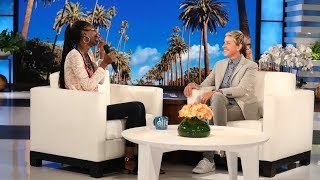 Ellen Taught This Fan How to Speak English [upl. by Eytak]