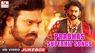 Prabhas Superhit Songs  Non Stop  Full Songs  Video Jukebox [upl. by Garrick]