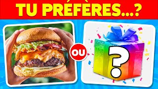 Tu préfères JUNK FOOD vs PLAT MYSTÈRE 🍕🍽️🎁 [upl. by Giuseppe]