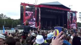 Primal Scream  Movin On Up  Glasgow Green Supporting Stone Roses  15062013 HD [upl. by Cynthea]