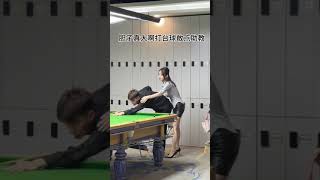 beautiful girl playing billiards buy pool table pooltable billards 8ballpool beautiful shorts [upl. by Tanitansy]