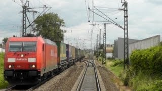 Führerstandsmitfahrt von Saarbrücken Hbf nach Mainz Hbf Nr 24 Teil 3  3  DB Deutsche Bundesbahn [upl. by Elakram]