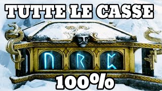 TUTTE LE CASSE NORNANE FORZIERI GOD OF WAR RAGNAROK GUIDA GAMEPLAY ITA NORNIR CHESTS [upl. by Clarence192]