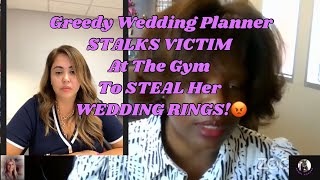 Greedy Wedding Planner STALKS VICTIM At The Gym To Steal Her WEDDING RINGS😡 [upl. by Peria]