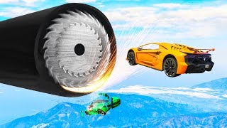 Can You SURVIVE This EXTREME STUNT RACE in GTA 5 [upl. by Adamson]