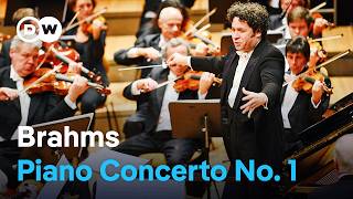 Brahms Piano Concerto No 1  Daniel Barenboim Gustavo Dudamel amp the Staatskapelle Berlin [upl. by Garber]