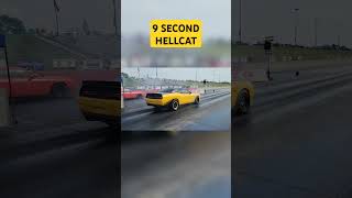 9 second dodge challenger hellcat srt [upl. by Anivram]