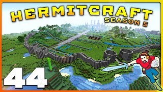 HermitCraft 5  LONG WALK TO ROADS  Ep 44  Minecraft Vanilla 112 [upl. by Ailuy]