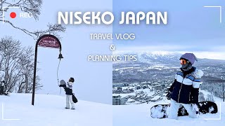 Niseko VLOG 2024  Skiin Skiout Hotel Private Onsen Exploring Hirafu Travel Tips at the End [upl. by Alleunamme]