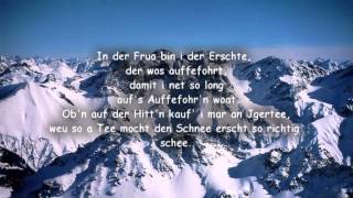 Wolfgang Ambros  Schifoan Lyrics [upl. by Ahsinor]