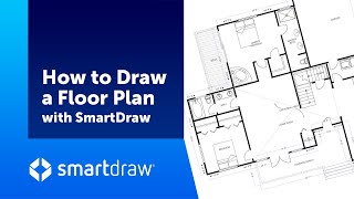 How to Draw a Floor Plan  SmartDraw Dashboard [upl. by Aidnama]