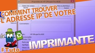 Comment Trouver lAdresse IP De Votre Imprimante [upl. by Pelagias557]