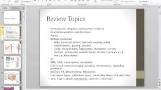 Exam 1 Review [upl. by Nomelif60]