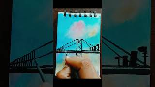 Water colour paintingwatercolorpaintingpaintingartartistdrawingvideoviral ytshortsytshorts [upl. by Esenwahs]