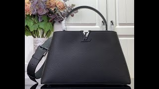 Louis Vuitton Capucines GM Souple M24880 Black [upl. by Nnyrb]