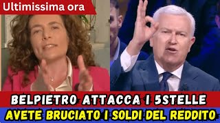 Belpietro Attacca i 5Stelle  E Con i Soldi Del Reddito Cosa [upl. by Tania]