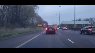 glasgows busy m8 motorway  short video November 2024 [upl. by Erl]