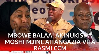 MBOWE BALAA AKINUKISHA MOSHI MJIN ATANGAZA VITA RASMI NA CCM WANANCH WAIKATAA CCM MBOWE ASHANGAA [upl. by Yelsnit205]