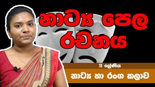 නාට්‍ය හා රංගකලාව ​​ නාට්‍ය පෙල රචනය  11 ශ්‍රේණිය  Drama Subject  Grade 11 Epi 24 [upl. by Stichter]